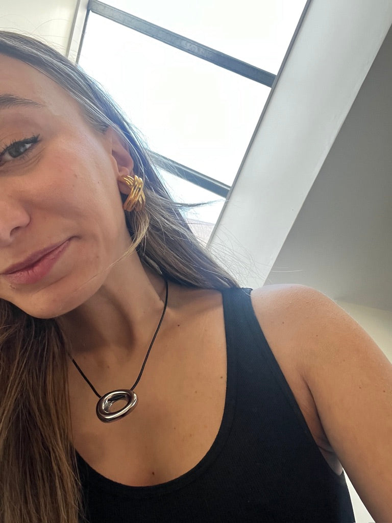 The Marais Earrings in Yellow Gold