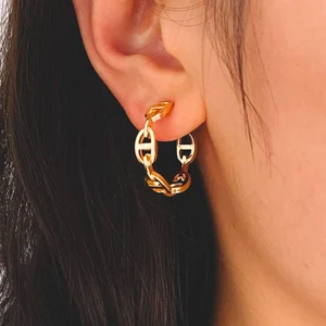 The Bridle Hoop Earrings