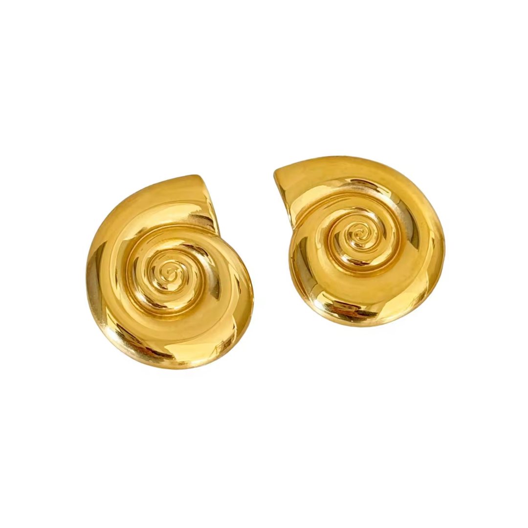Mediterranean Earrings in Yellow Gold