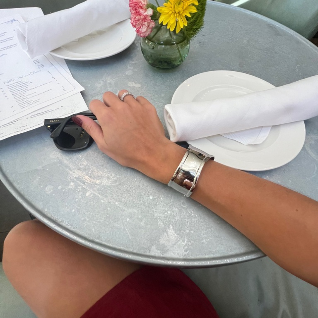 The Mini Elsa Cuff in Silver