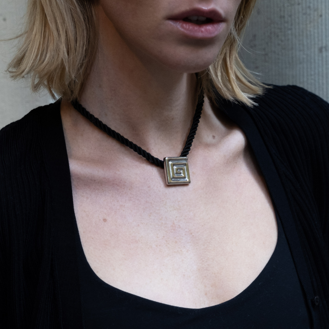 The Ungaro Necklace in Silver