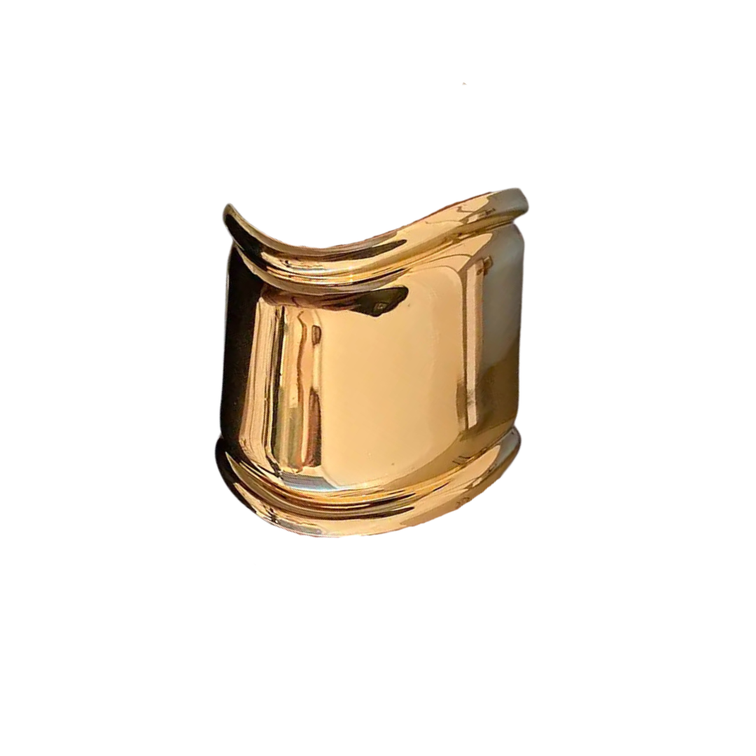 The Elsa Cuff in Yellow Gold