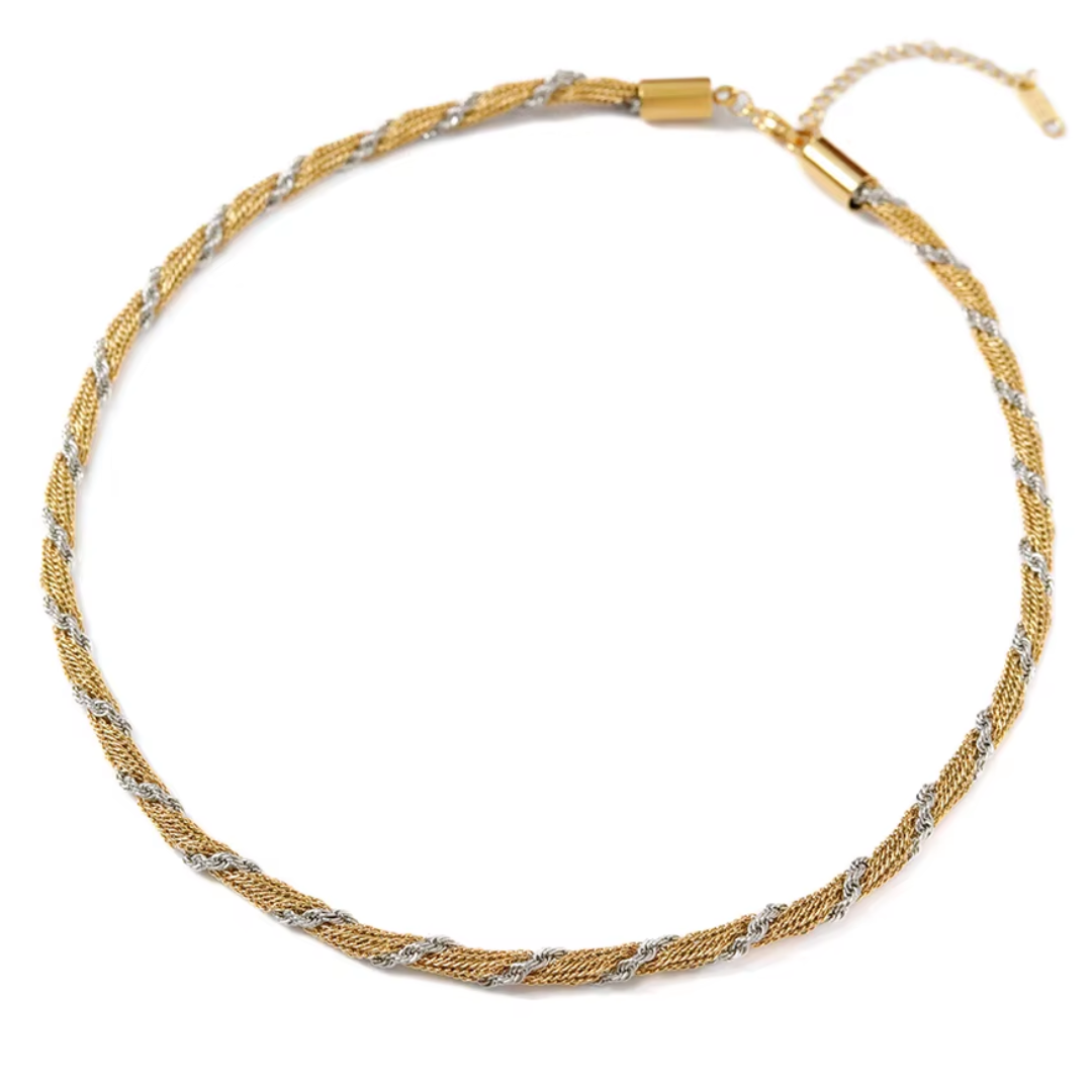 The Corda Necklace in Yellow Gold
