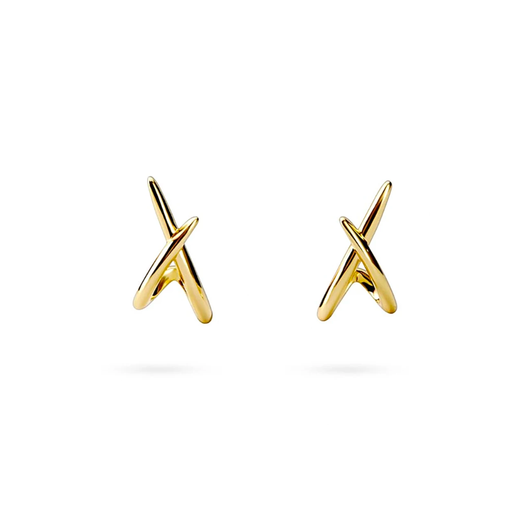 Le Smoking Earrings in Yellow Gold