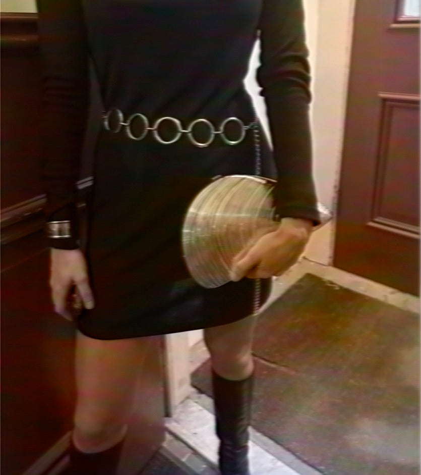 The Amalfi Chain Belt in Silver