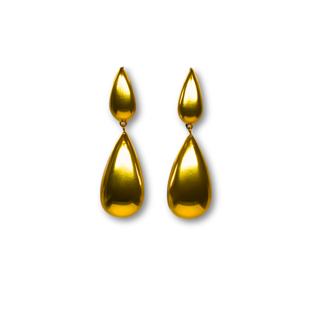 The Oran Earrings in Yellow Gold