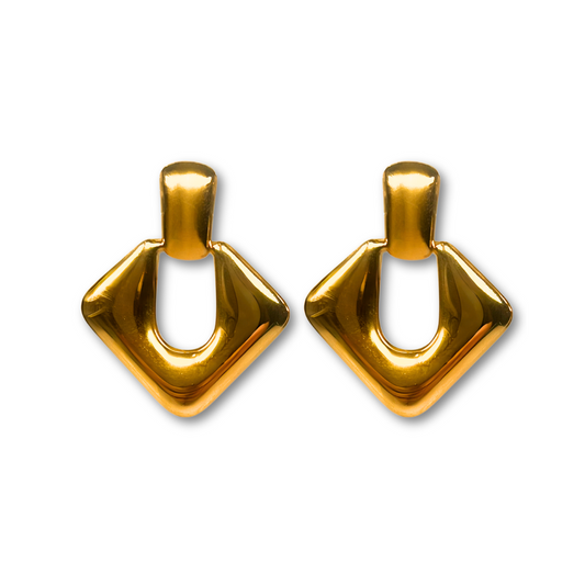 The Yves Earrings in Yellow Gold