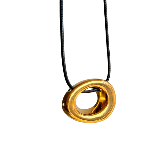 The Rotunda Necklace in Yellow Gold