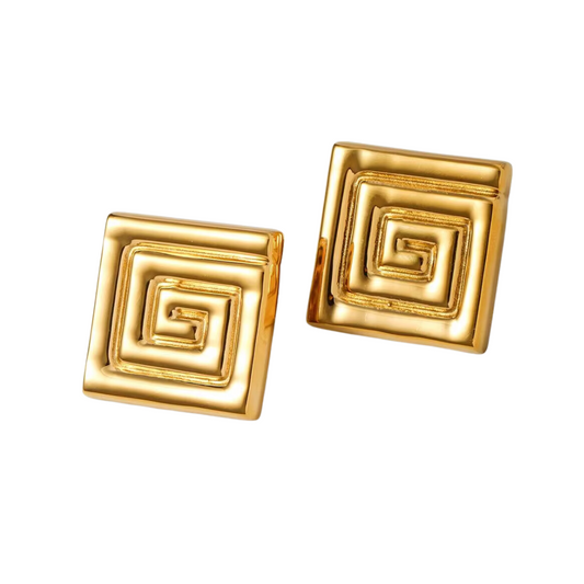 The Ungaro Earrings in Yellow Gold