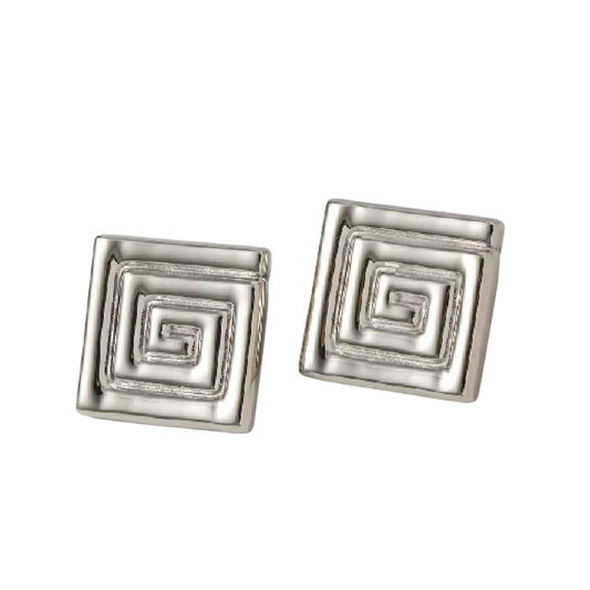 The Ungaro Earrings in White Gold