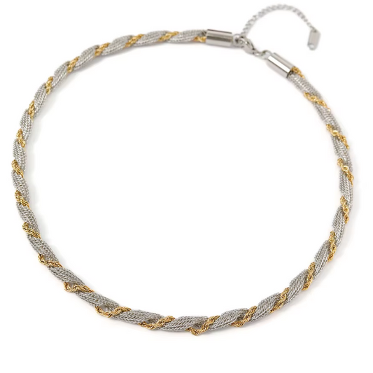 The Corda Necklace in Silver