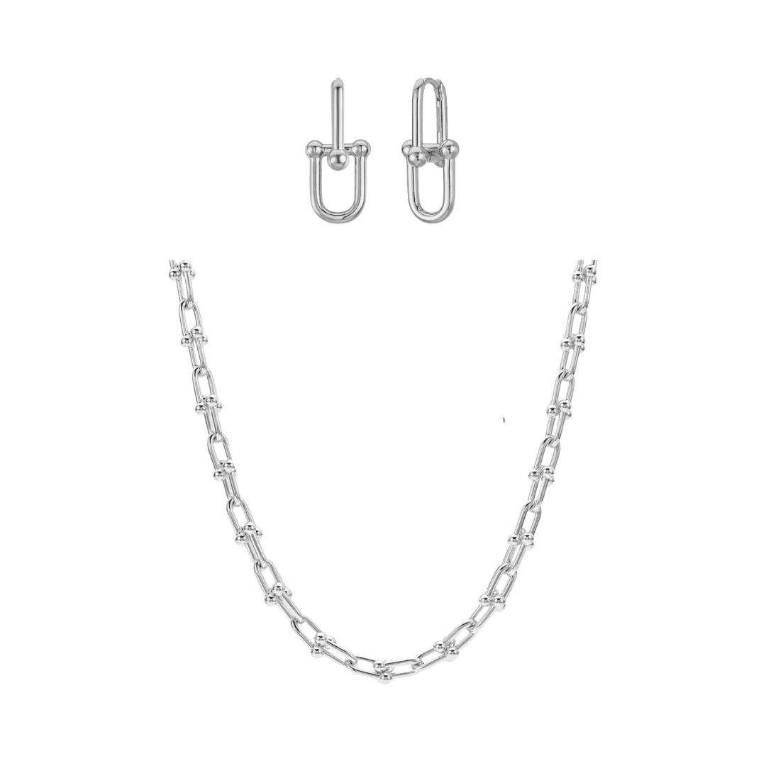The Chainlink Set in Silver