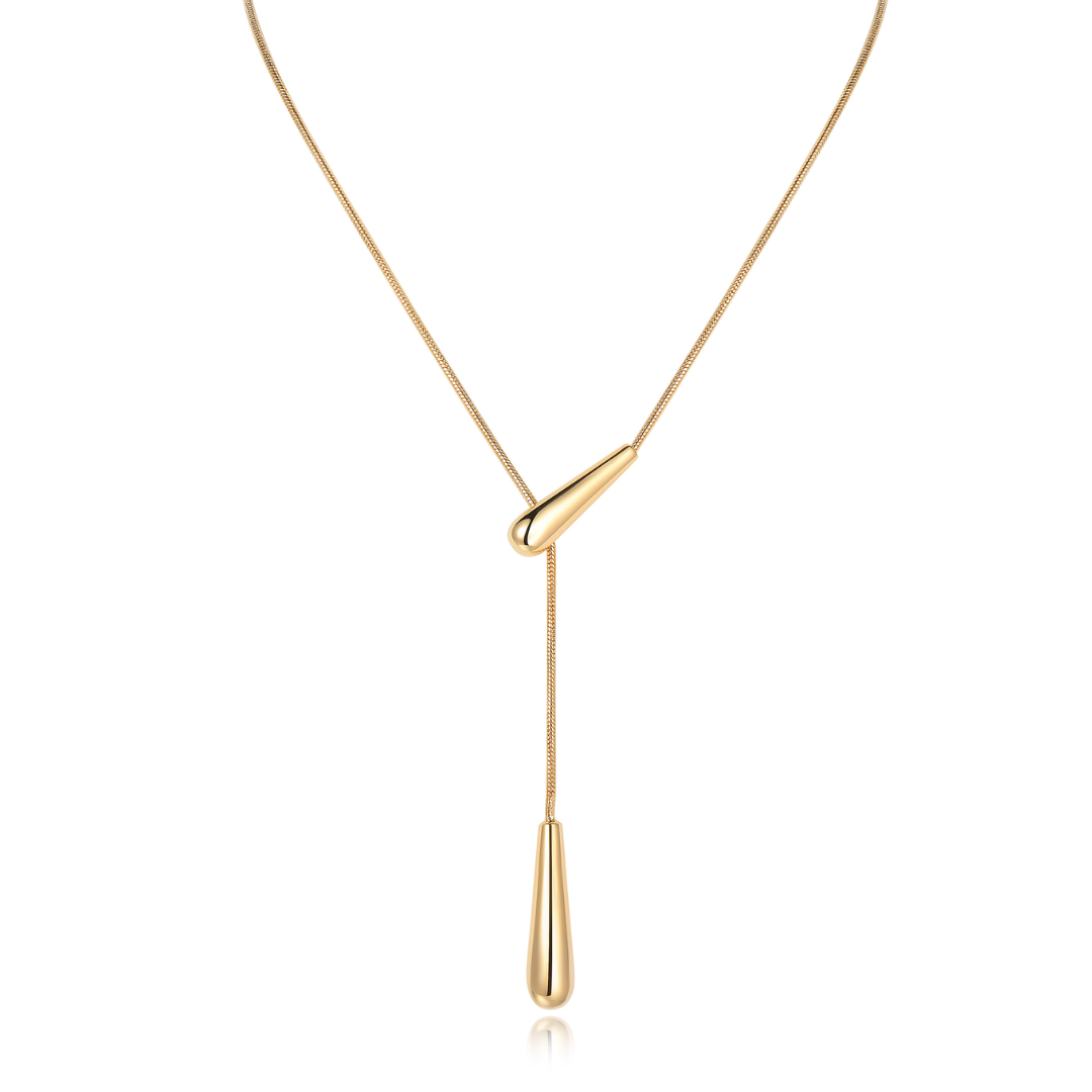 The Perry Street Pendant Necklace in Gold