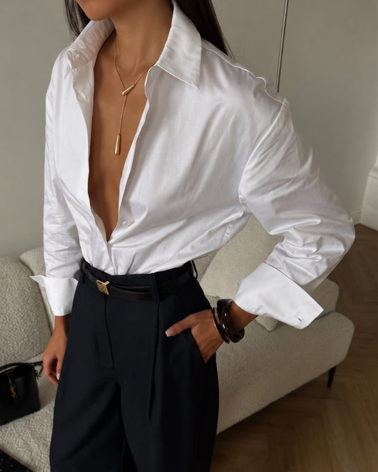 The Perry Street Pendant Necklace in Gold