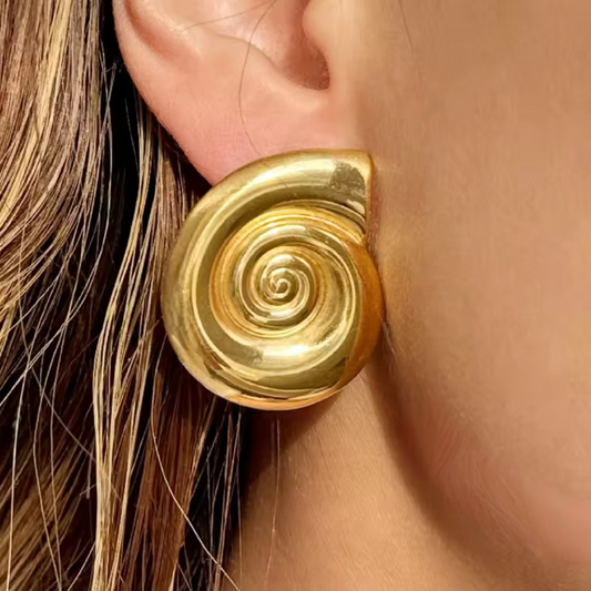 Mediterranean Earrings in Yellow Gold
