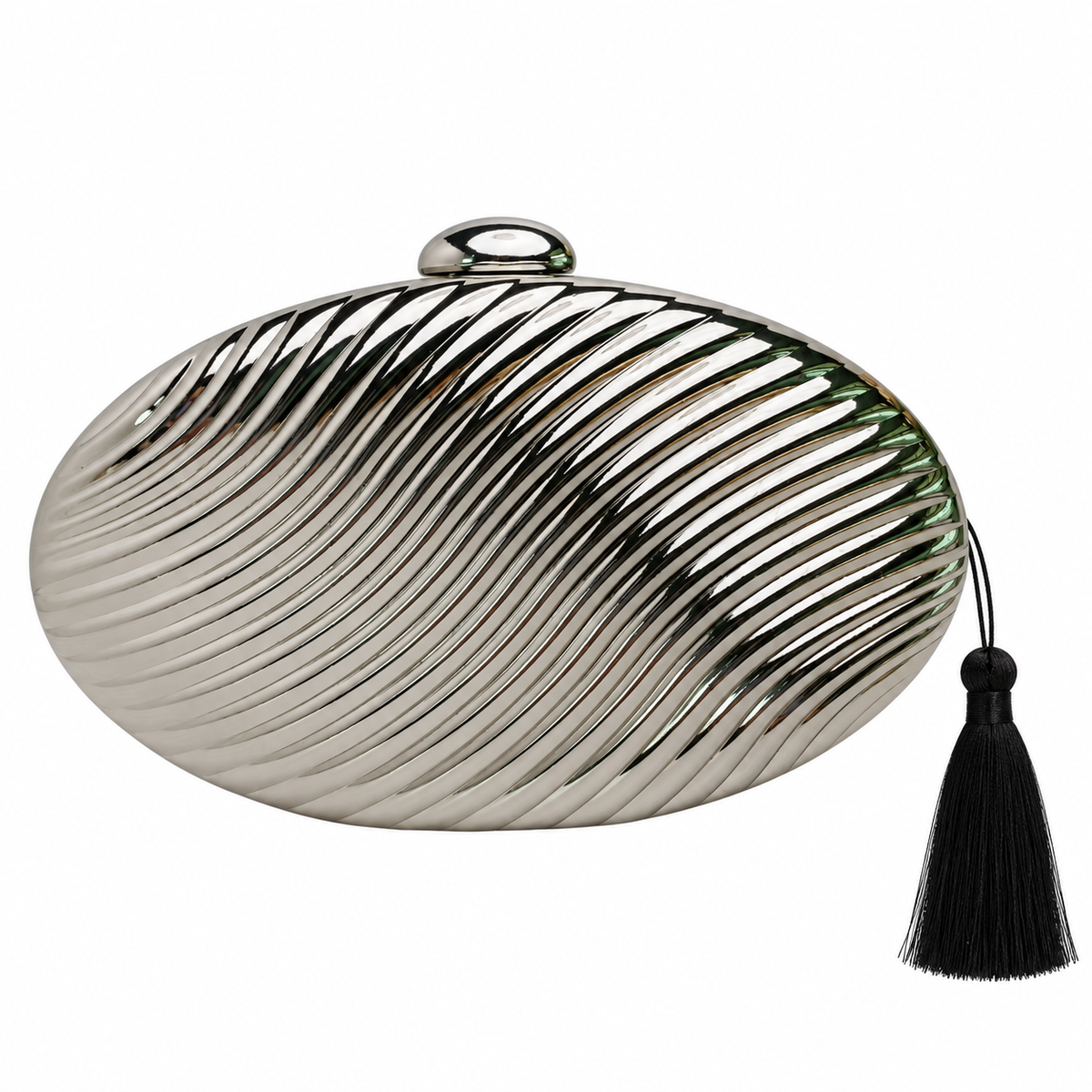 The Ondulée Bag in Silver